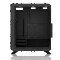 POWERBOOST VK-G3903S USB3.0 Full Siyah Tempered Glass 6xHalo Reguler RGB Fanlı kasa (PSU Yok)